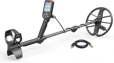 Waterdichte Metaaldetector met Carbon Fiber Shaft en 11" Zoekspoel voor Volwassenen