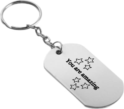 Akyol - you are amazing sleutelhanger - Quotes - familie vrienden - cadeau - 54 x 29mm