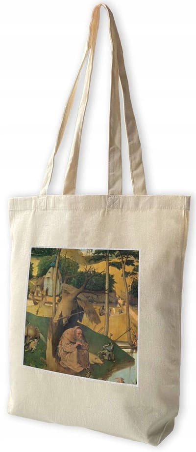 Shopper Tas met Hieronimus Bosch Print - Stijlvol & Praktisch