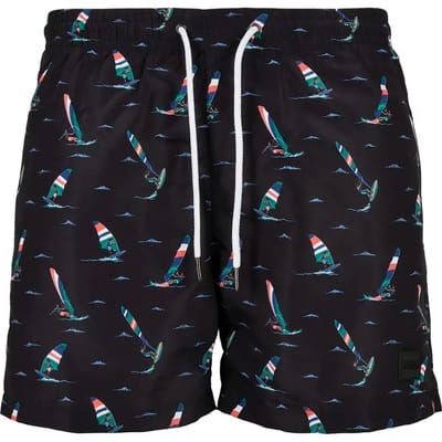 Urban Classics - Surf Zwemshorts - S - Zwart