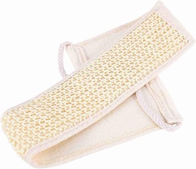 Exfoliërende Luffa Rug Scrubber voor Douchemassage, Rugverzorging en Badaccessoires voor Mannen en Vrouwen