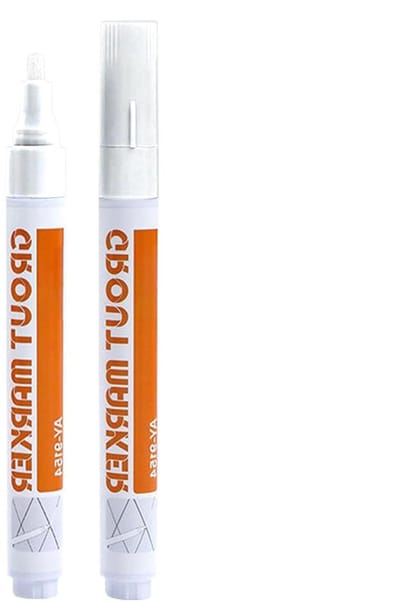 Voegenstift - Tegel Reviver Pen - Voegen Herstellen - Sneldrogend Waterdicht - 14 cm Lengte - Wit