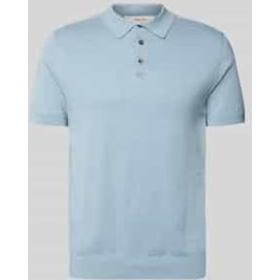 Regular fit Poloshirt van Mix van biologisch katoen Model 'BERG'