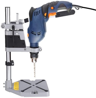 Allecto - Boormachinestandaard - Verstelbaar - Stabiel - 230 V - Nauwkeurig - Hoogte 400 mm - Geschikt voor vele modellen