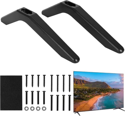 WNHB® Universele TV standaard - Geschikt voor 32 tot 65 inch - Verstelbare monitorstandaard met schroeven