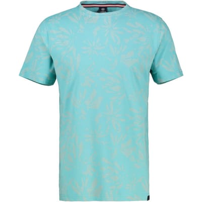 Lerros - T-shirt - Heren - XL - 456 COASTAL BLUE - Katoen - 2533027