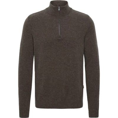 Blend - BHBRANKO HALFZIPP KNIT NOOS - Heren - Gebreide truien