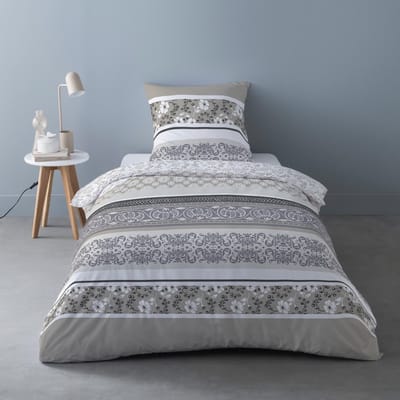 Flanel dekbedovertrek 140 x 200 cm Eenpersoons Etnad