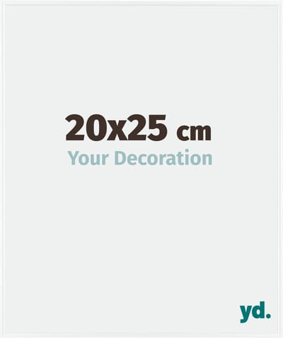 Your Decoration - Fotolijst 20x25 cm - Kunststof - Wit Hoogglans - Evry