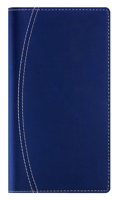 Brepols agenda 2027 - INTERPLAN [0.736] - FERRARA + ABC - Zakagenda - 1 week op 2 pagina's - Weekoverzicht - Gespiraleerd - Blauw - 9 x 16 cm