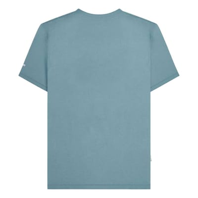 Lambretta Heren Neo SS25 Doel T-Shirt (Rookblauw)