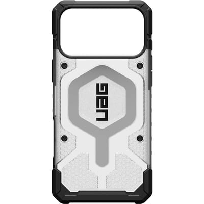 UAG Pathfinder Backcover geschikt voor MagSafe geschikt voor iPhone 17 Pro Max - Ice / Silver