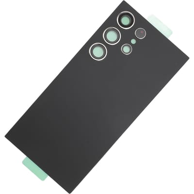 Vervangende Achterkant Telefoon Glas Vooraf Geïnstalleerde Tapes Lens met Gereedschap Achterkant Telefoon Behuizing zwart