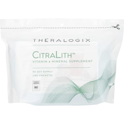 Citralith, Vitamine- en Mineralensupplement, 180 Zakjes, 2,45 g per stuk