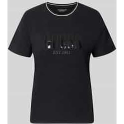 T-shirt van puur katoen met logodetail