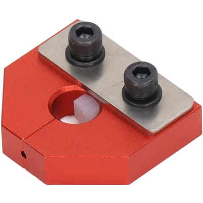 Connecteur de Soudure de Filament Capteur 1,75 mm Alliage d'Aluminium Accessoire pour Imprimante 3D Rouge gray