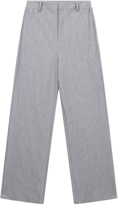 Refined Department Broek Woven Relaxed Pants Kalea R2511195845 997 Light Grey Dames Maat - XS