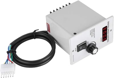 Dailygoody - Digitale Motor Snelheidscontroller - Regelbare Controller voor 220V 400W - Instelbare snelheid tot 1450 t/min - Efficiënt energiebeheer -