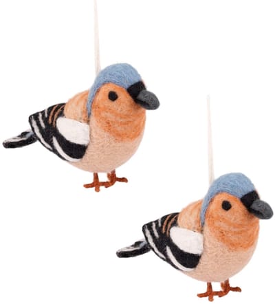 Vink (set 2) Vilten kersthanger - Sjaal met Verhaal