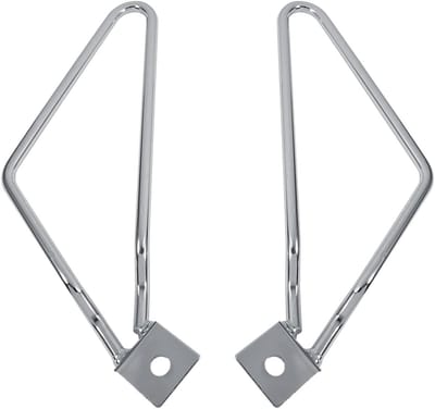 2 x Motorfiets Zadel Tas Houder voor XL883/1200 HD1450/1584 - Duurzaam, Verstelbaar en Waterdicht