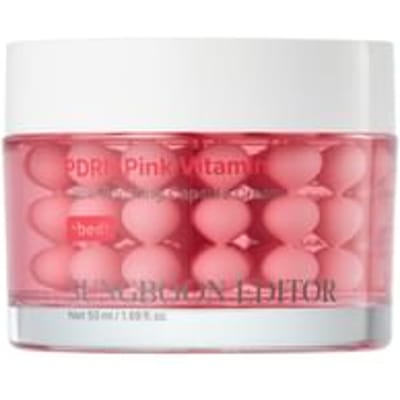 SUNGBOON EDITOR PDRN Roze Vitamine Glow Boosting Capsule Crème Hydraterende Straling Gezichtscrème 50ml