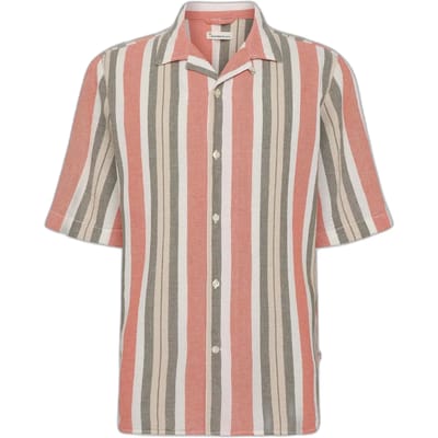 Gestreepte overhemd KnowledgeCotton Apparel - GOTS/Vegan