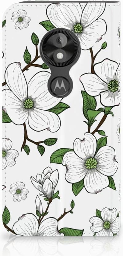 Motorola Moto E5 Play Smart Cover Dogwood Flowers