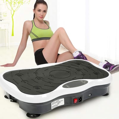 HEZIVO® Trilplaat Fitness - Powerplate - Voor Benen Bloedsomloop - Vetverbranding - 5 Programma's - Met Luidspreker