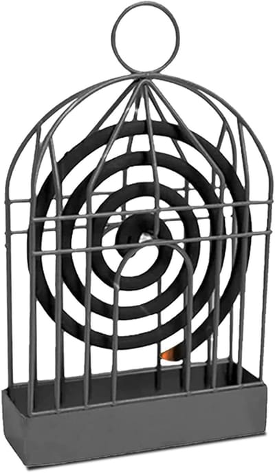 Decoratieve Incenshouder voor Meditatie, Muggenspiraal Rek met Handvat voor Thuis en Badkamer, Multifunctionele Aromatherapie Accessoire