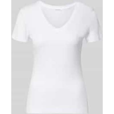 Dames-T-shirt met V-hals Guess Light Basic