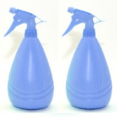 2x Blauwe plantenspuiten 600 ml - Tuinbenodigdheden - Waterverstuiver - Plantensproeiers/plantenspuiten