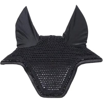 Kentucky Horsewear - Oornetje Wellington glitter soundless zwart