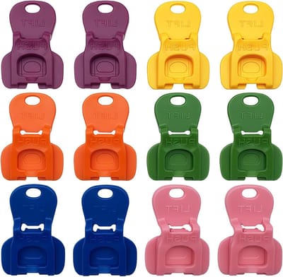 12 Stuks Ring Pull Blikopener met Lekvrije Deksel, Handige Openhulp voor Frisdrank en Bierblikken, Onmisbaar voor Keuken, Kamperen en BBQ