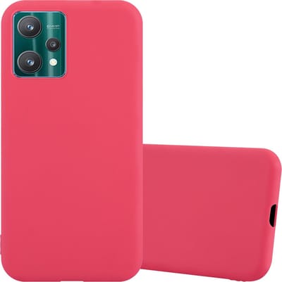 Cadorabo Hoesje geschikt voor Realme 9 5G / 9 PRO / V25 / Q5 / OnePlus Nord CE 2 LITE 5G in CANDY ROOD - Beschermhoes gemaakt van flexibel TPU silicone Case Cover