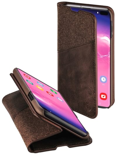 Hama Gentle mobiele telefoon behuizingen 15,5 cm (6.1") Folioblad Bruin