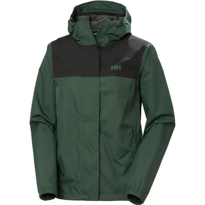 Helly Hansen Vancouver Rain Jas Groen L Vrouw