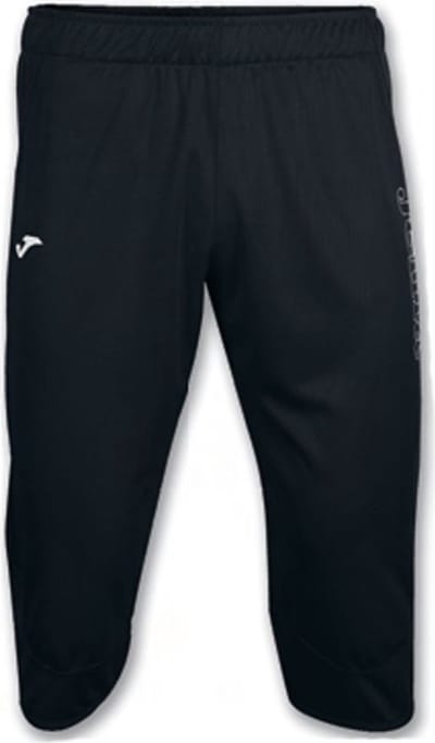 Joma Vela 3/4 Trainingsshort Kinderen - Zwart | Maat: 4XS (128)