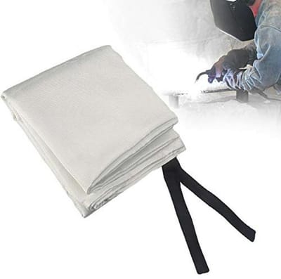 Vuurdeken van glasvezel - brandvertragend lasgordijn voor thermische bescherming, 1,2 m x 1,8 m