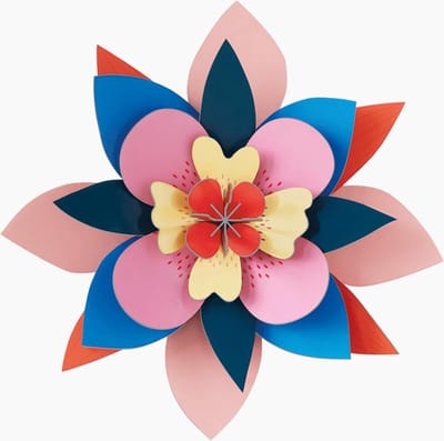 Bloem - wanddecoratie - wall art- dragonfruit punch - Studio Roof