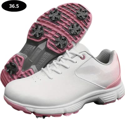 Livano Golfschoenen Dames- Sneakers - Golfkleding - Golfschoenen Antislip - Waterdicht - Golfen - Roze - Maat 36.5