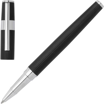 Hugo Boss - HSV2855A - Rollerballpen - zwart/zilver - Gear