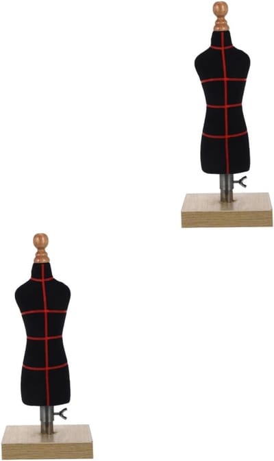 Kleding Mannequin - Poppenstandaard - Kleding Tonen - Compact Ontwerp - 30 cm Hoog - Zoals Getoond