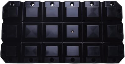 Multifender zwart - 60 x 30 x 8cm