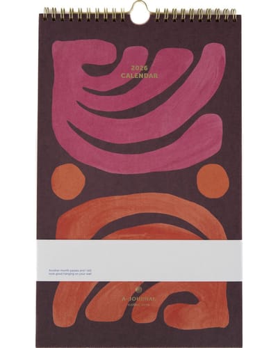 A-Journal - Wandkalender 2026 - Arty - spiraalgebonden