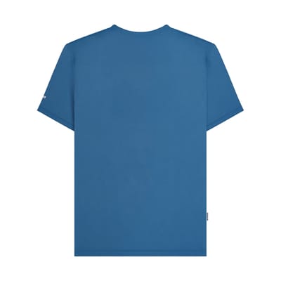 Lambretta Heren AW24 Scooter Vlag Big & Tall T-Shirt (Donkerblauw)