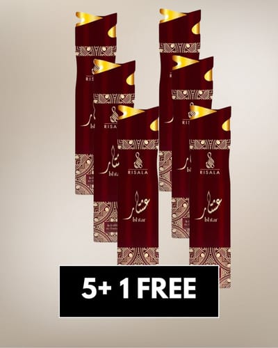Air Freshener Ishtar by Risala – 300ml x6 – Long Lasting Arabic Oriental Room Spray from Dubai – Floral, Amber, Woody & Musk Fragrance
