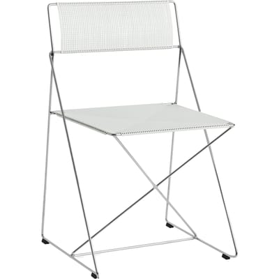 HAY X-Line stoel chroom - chalk white