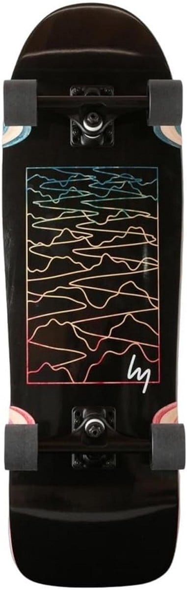 Compleet Longboard 31 inch - Sinus Wave Cruiser voor Stabiliteit en Cruisen