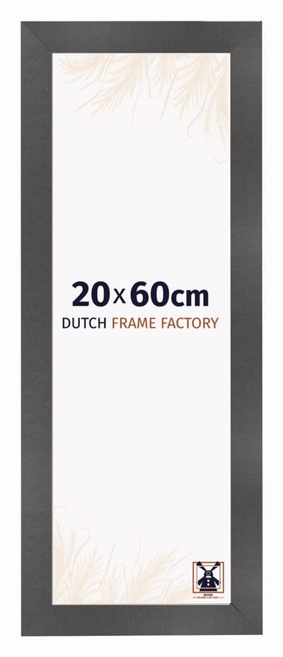Fotolijst 20x60 cm - MDF - Zwart Mat - Praag