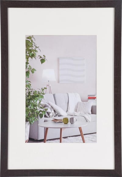 Fotolijst - Henzo - Modern - Fotomaat 30x45 cm - Donkerbruin